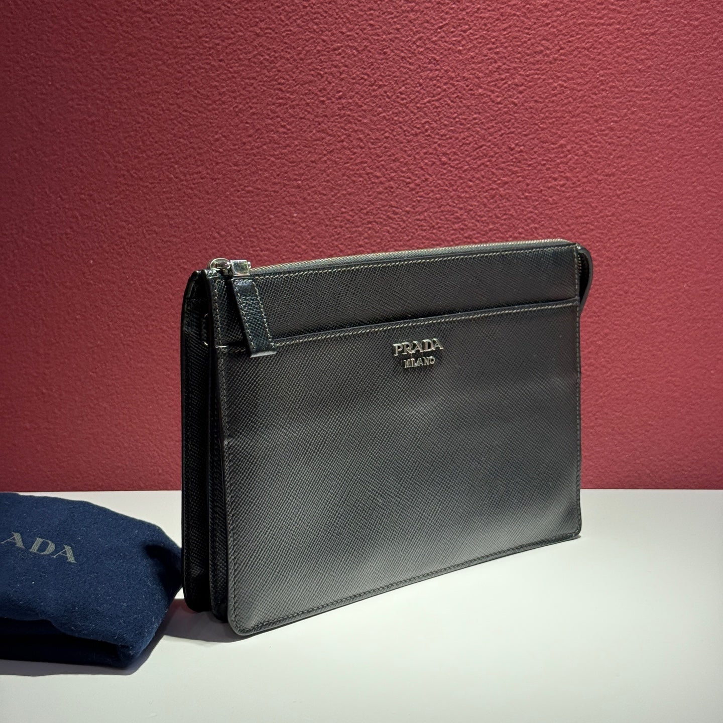 Prada Black Clutch