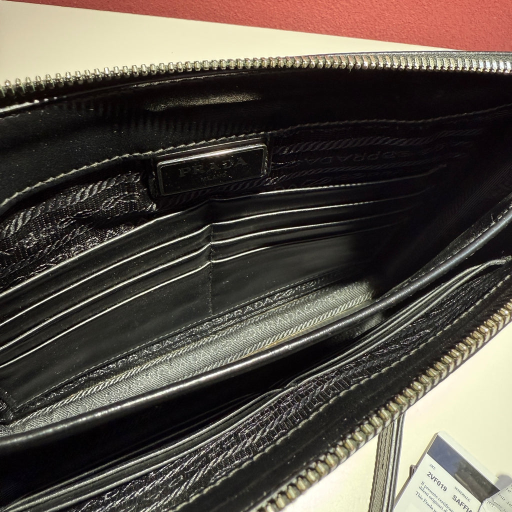 Prada Black Clutch