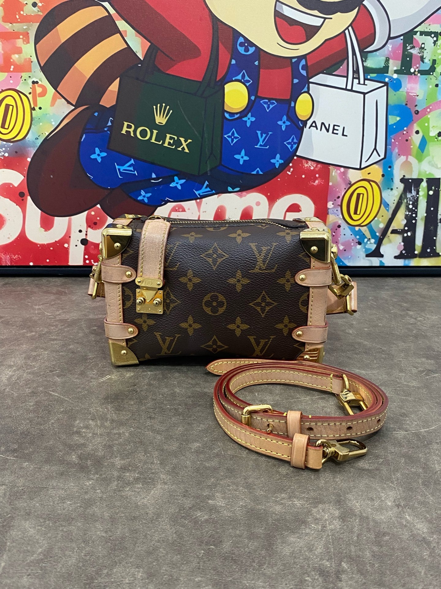 Louis Vuitton Side Trunk Shoulder Bag M46815