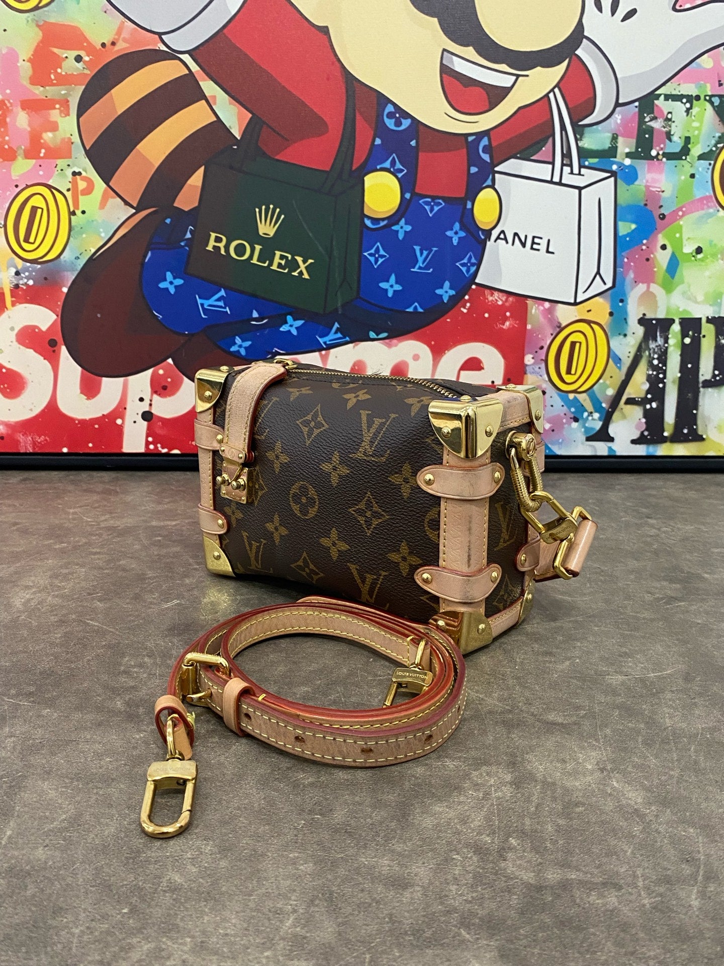 Louis Vuitton Side Trunk Shoulder Bag M46815