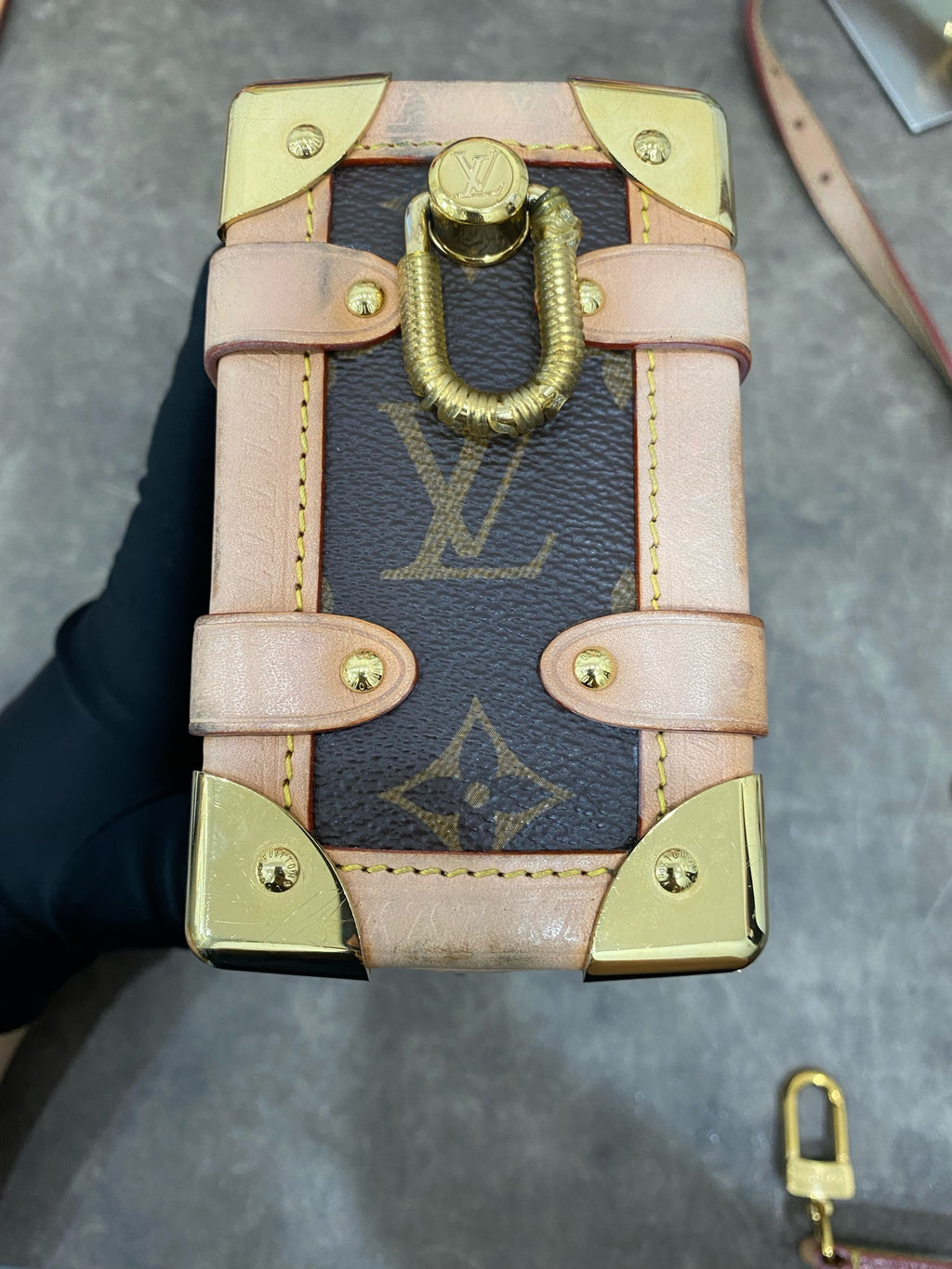 Louis Vuitton Side Trunk Shoulder Bag M46815