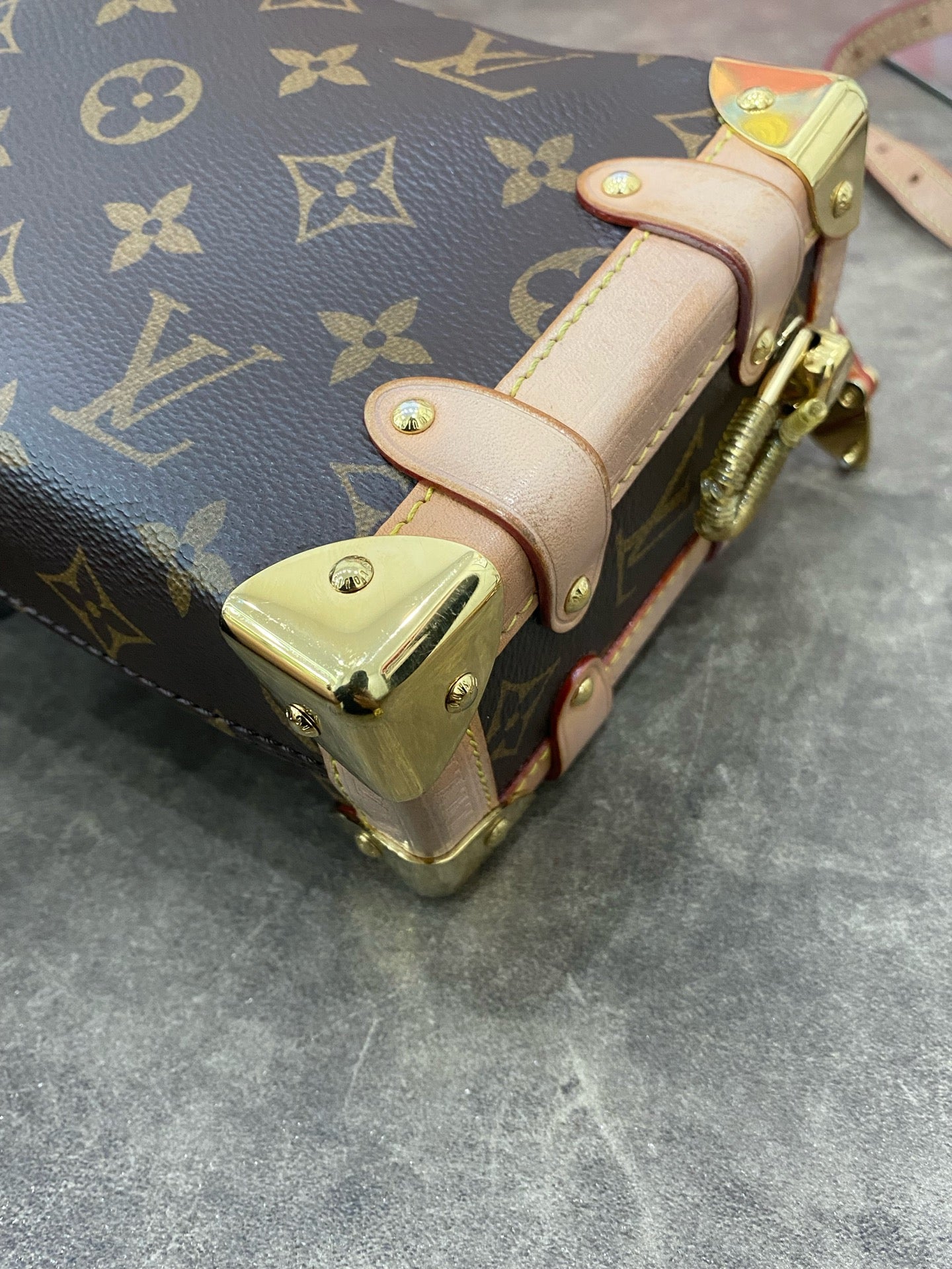 Louis Vuitton Side Trunk Shoulder Bag M46815