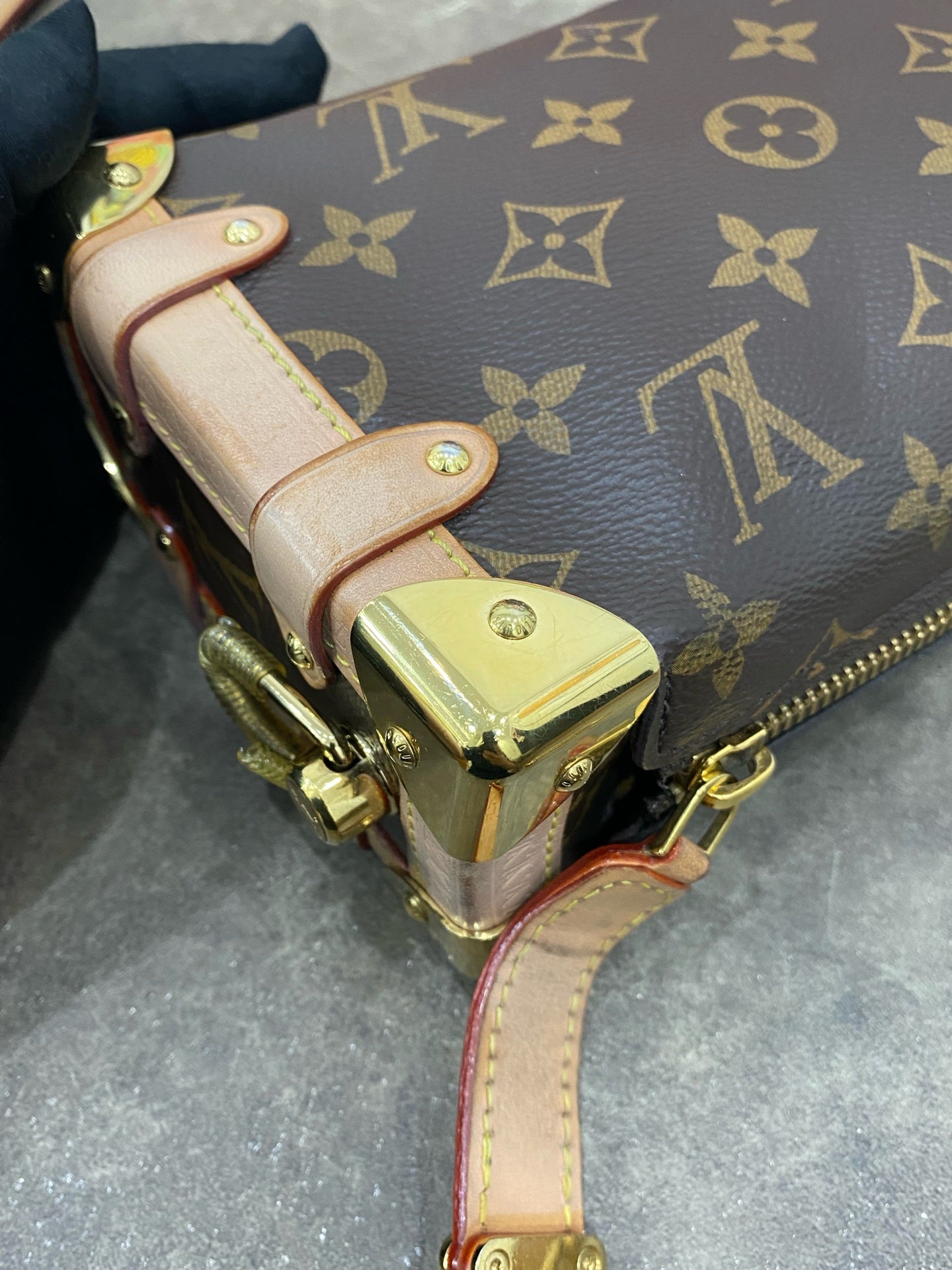 Louis Vuitton Side Trunk Shoulder Bag M46815