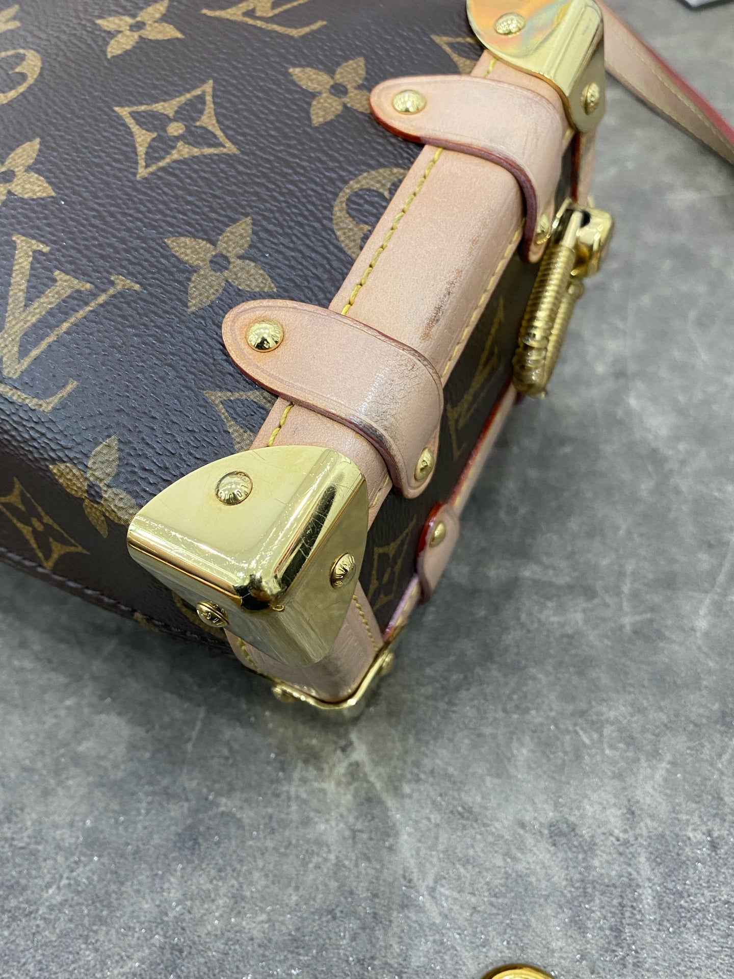 Louis Vuitton Side Trunk Shoulder Bag M46815