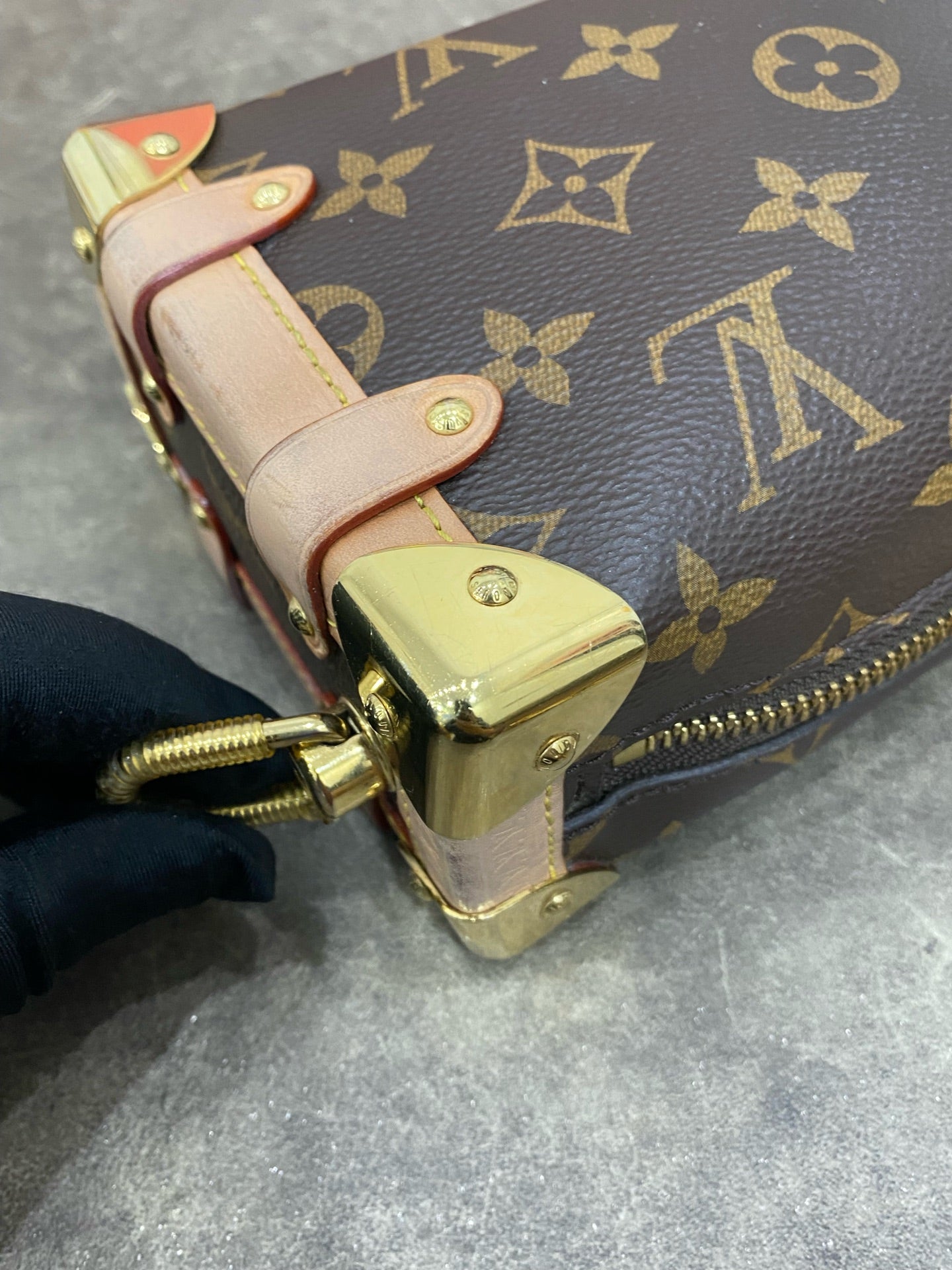 Louis Vuitton Side Trunk Shoulder Bag M46815