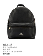 Coach Leather F30550-IMBLK