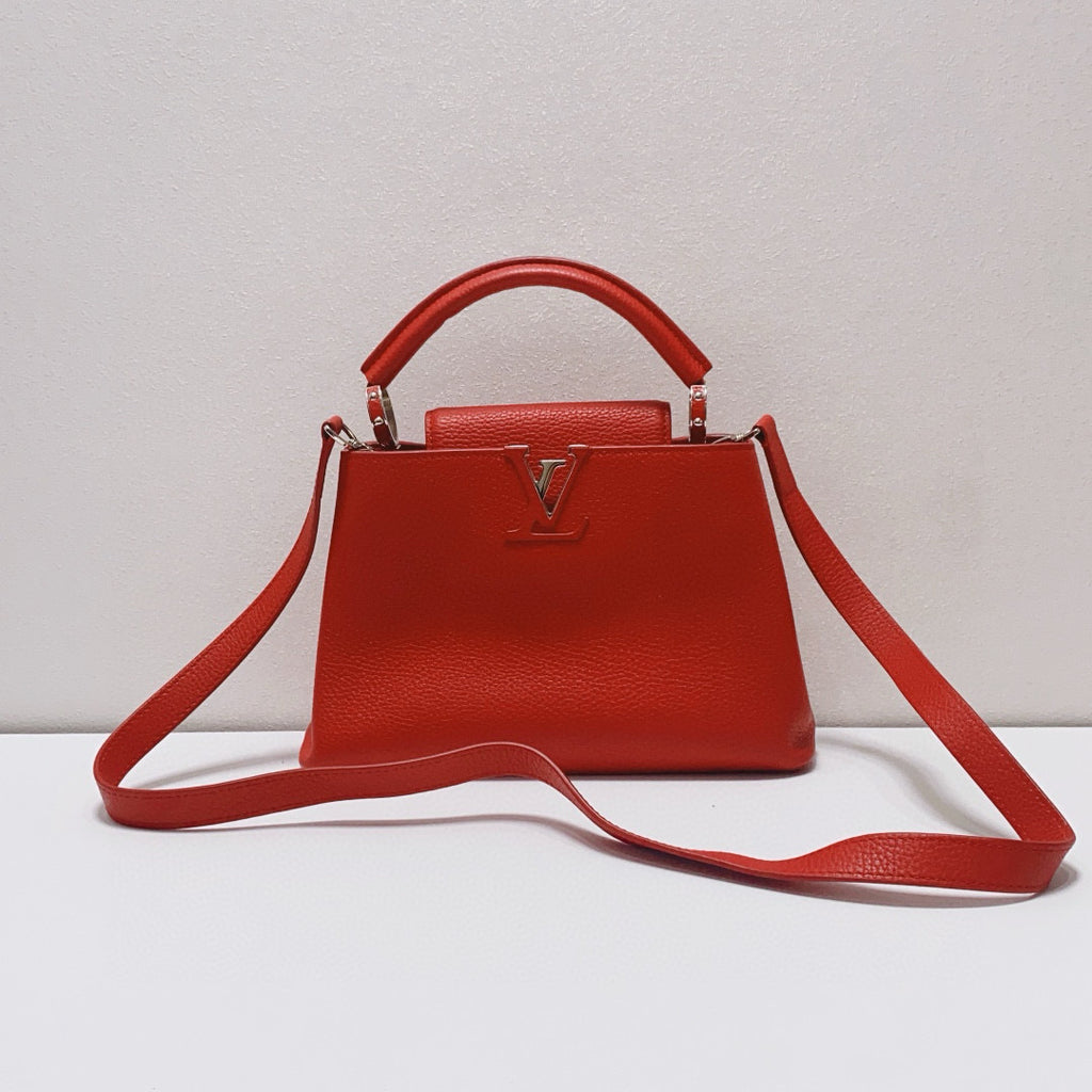 Louis Vuitton Red Satchel