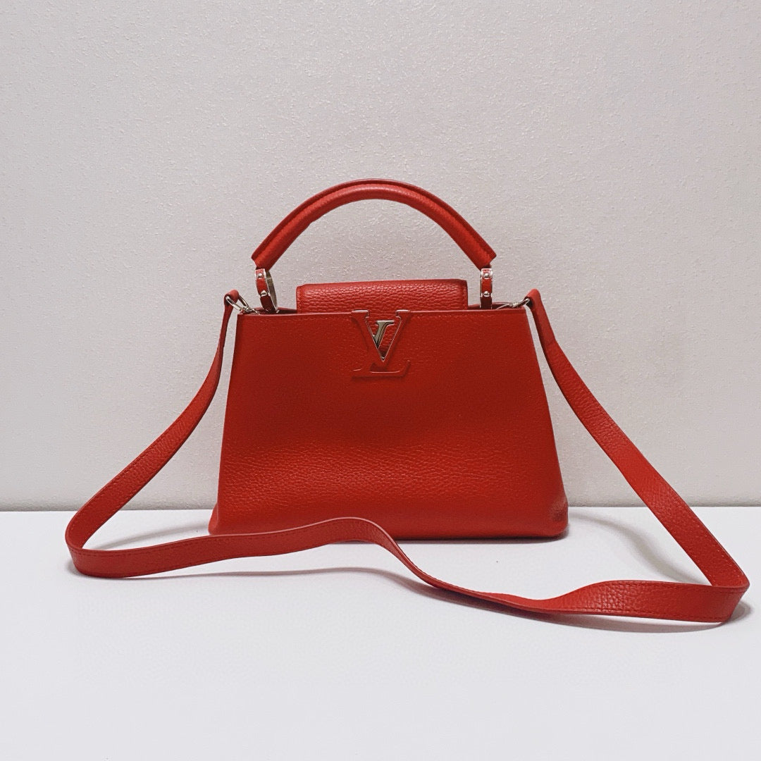 Louis Vuitton Red Satchel