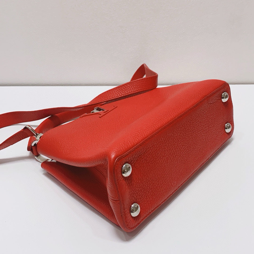 Louis Vuitton Red Satchel