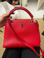 Louis Vuitton Red Satchel
