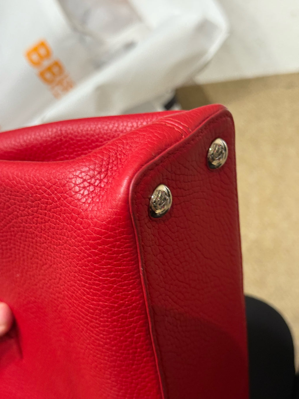 Louis Vuitton Red Satchel
