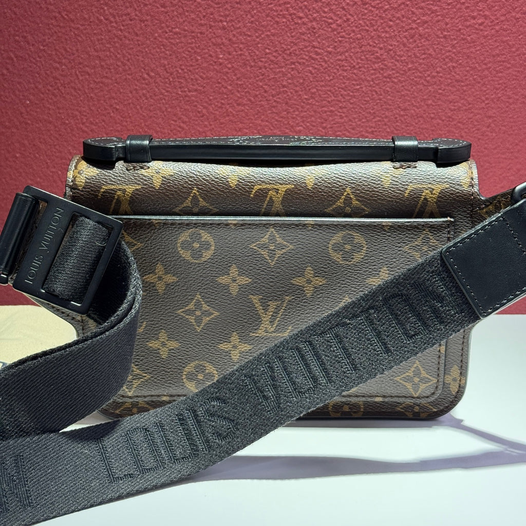 Louis Vuitton Canvas Sling Bag 21 x 15 x 4 M45807