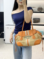 Prada Orange Satchel