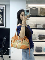 Prada Orange Satchel