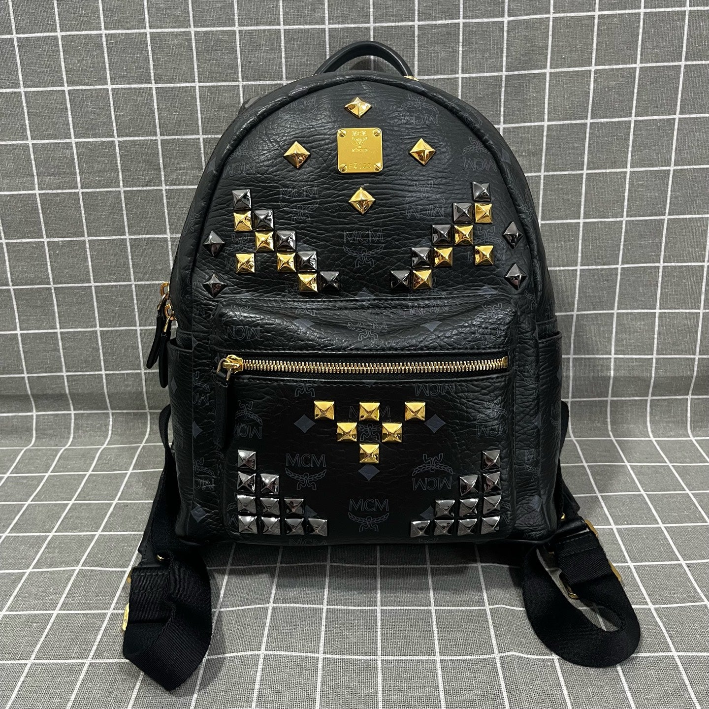 MCM Faux leather Backpack MMKBAVE04BK001