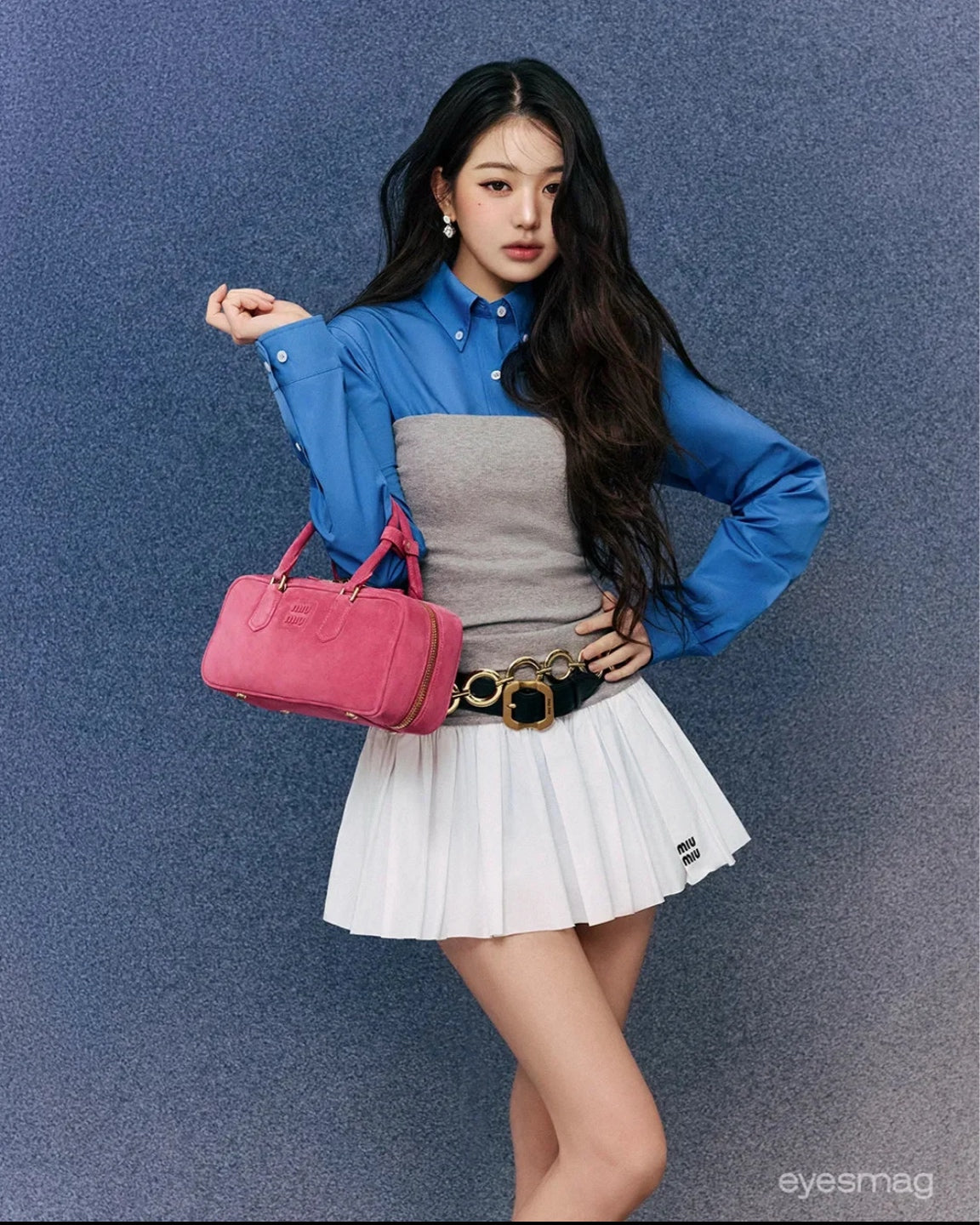 Miu Miu Alcantara Pink