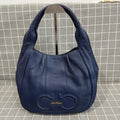 Salvatore Ferragamo Blue Shoulder Bag