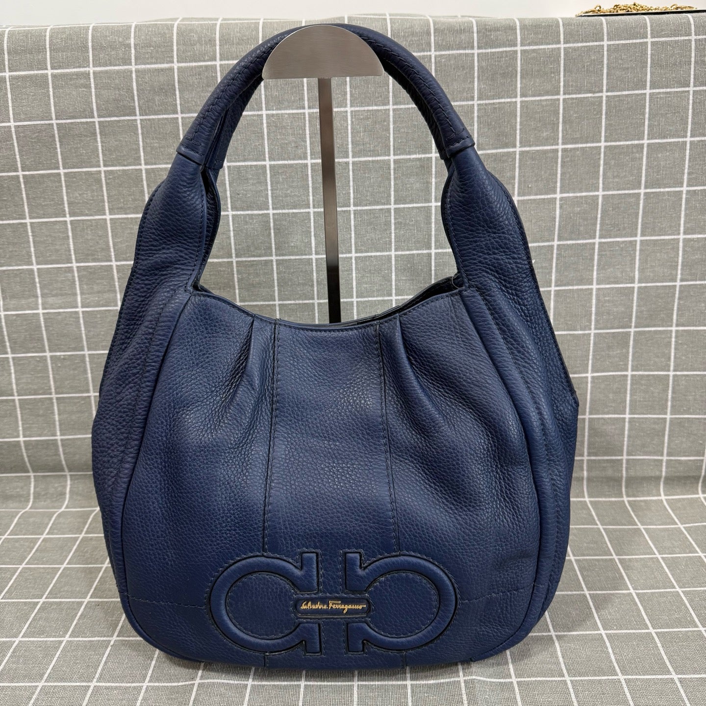 Salvatore Ferragamo Blue Shoulder Bag