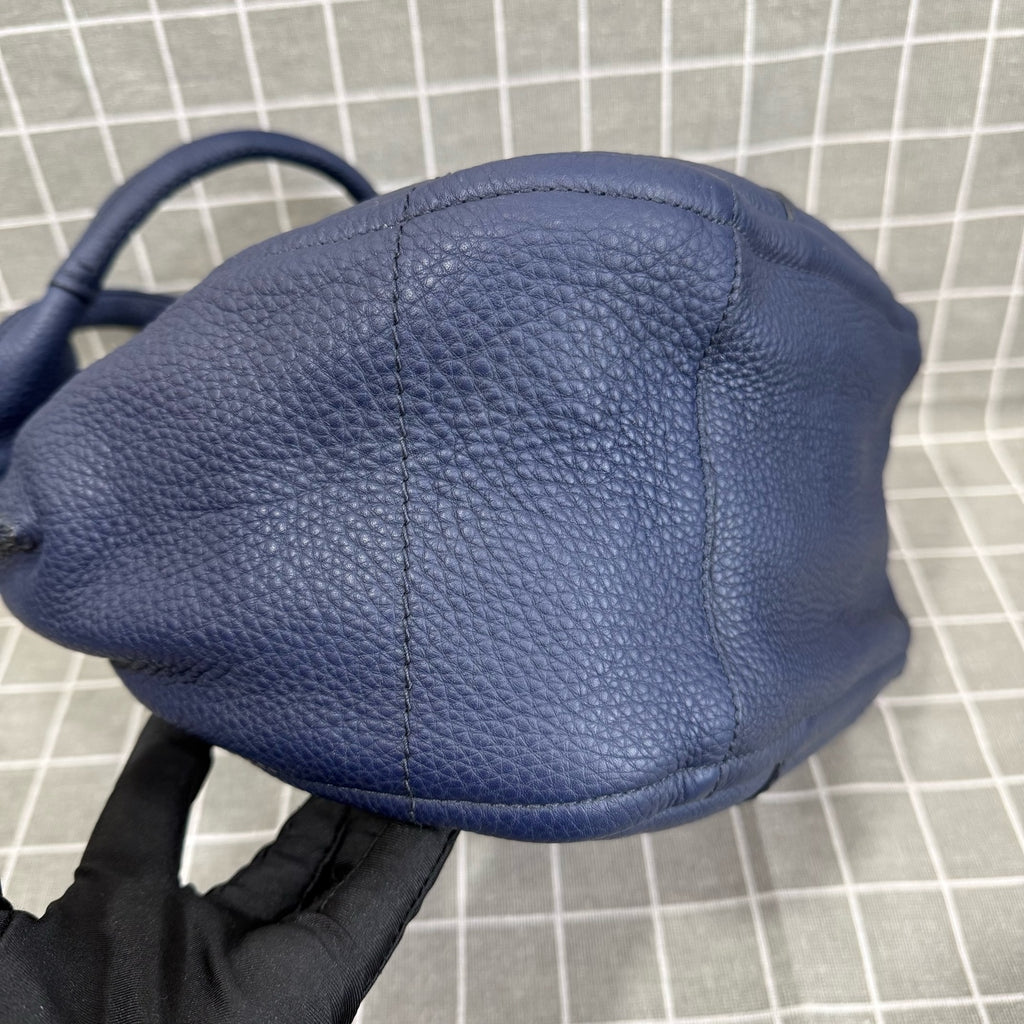 Salvatore Ferragamo Blue Shoulder Bag