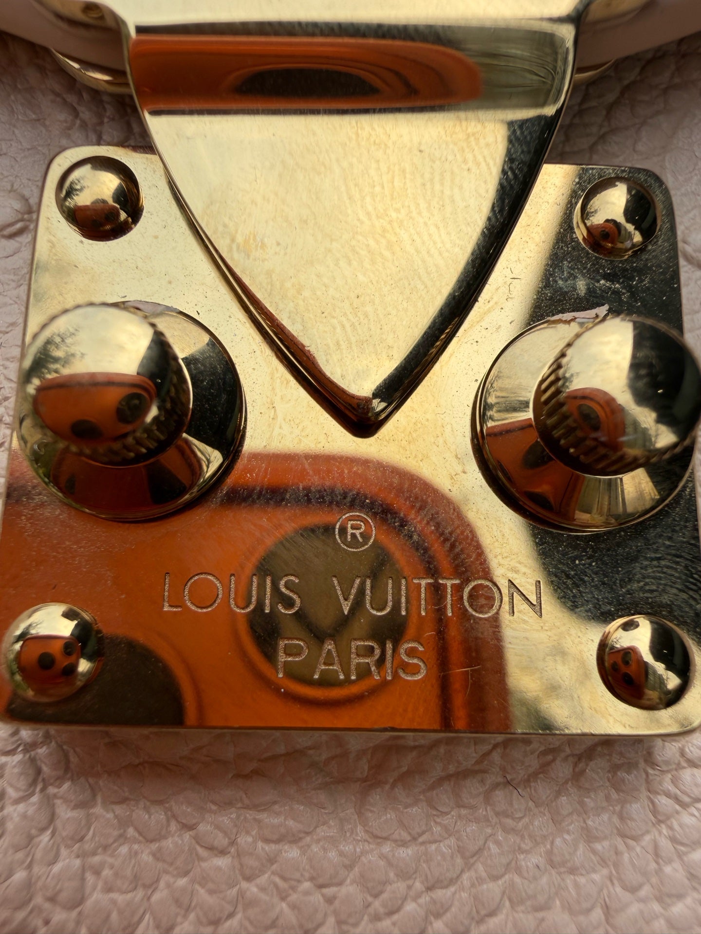 Louis Vuitton Leather White