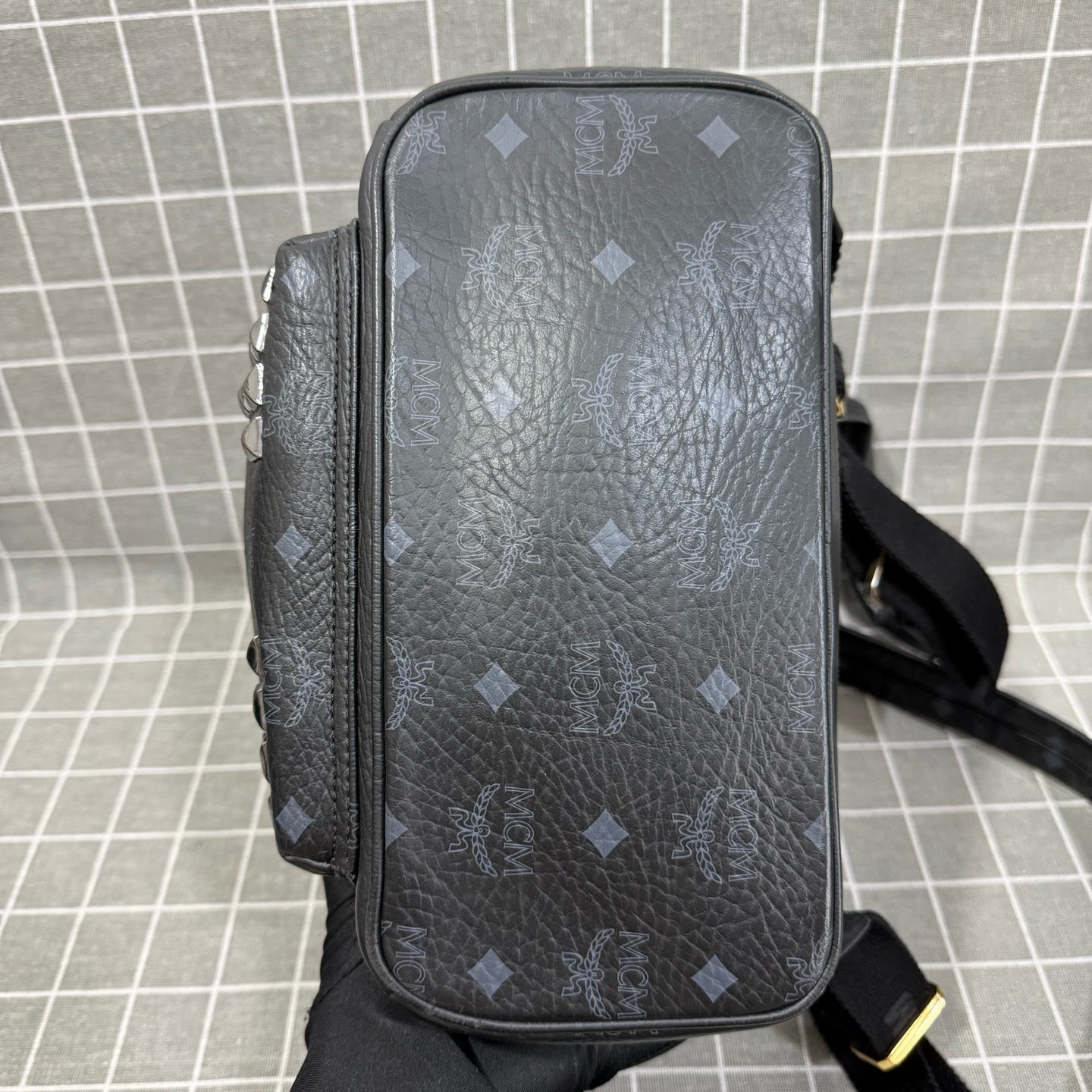 MCM Faux leather Backpack MMKBAVE04BK001