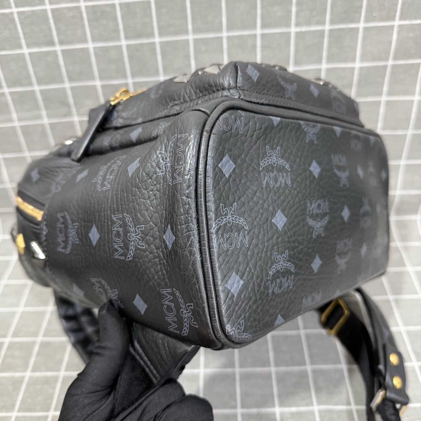 MCM Faux leather Backpack MMKBAVE04BK001