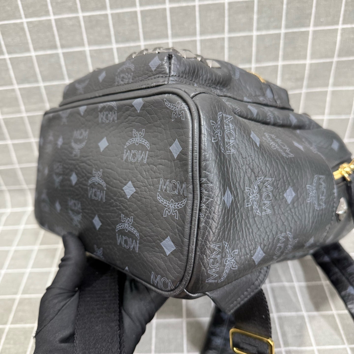 MCM Faux leather Backpack MMKBAVE04BK001