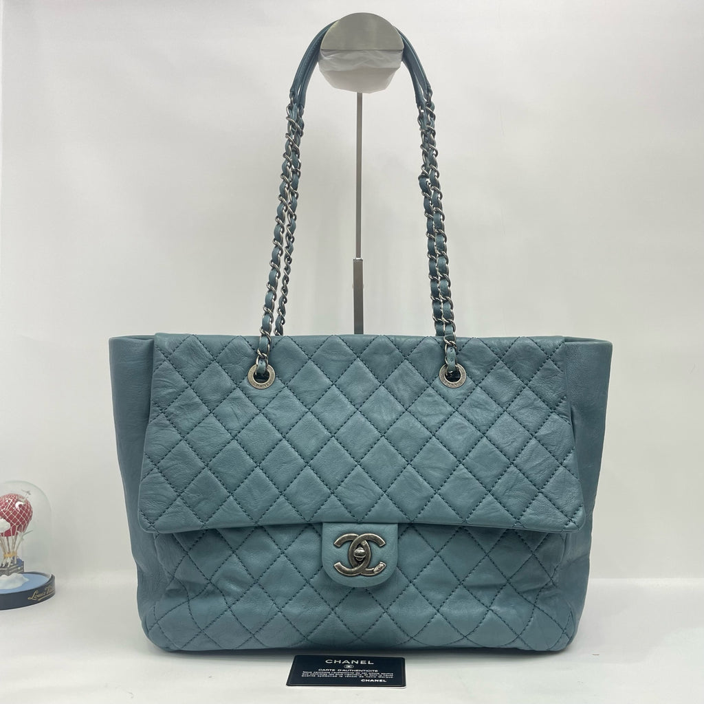 Chanel Blue Tote