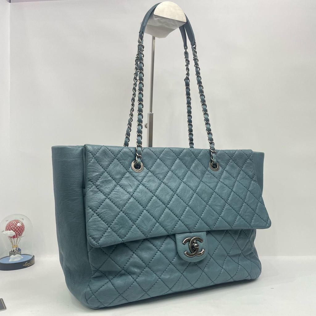 Chanel Blue Tote