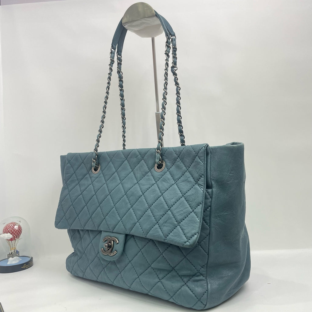 Chanel Blue Tote
