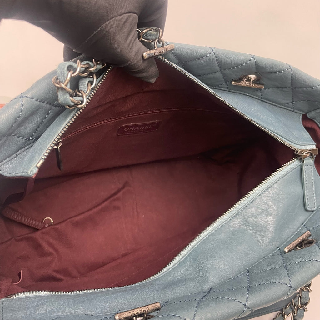 Chanel Blue Tote