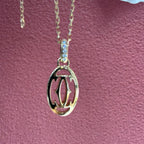 Cartier Logo necklace Rose gold Necklace B7219200