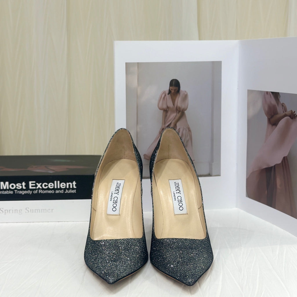Jimmy Choo Silver High heels 38.5