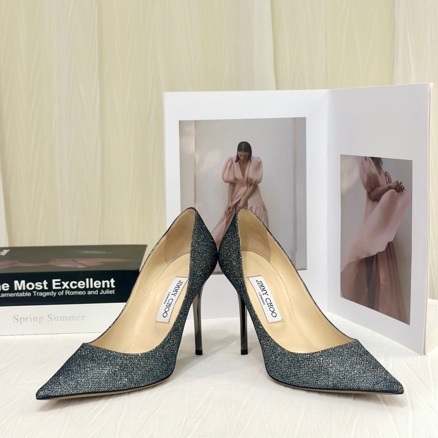 Jimmy Choo Silver High heels 38.5