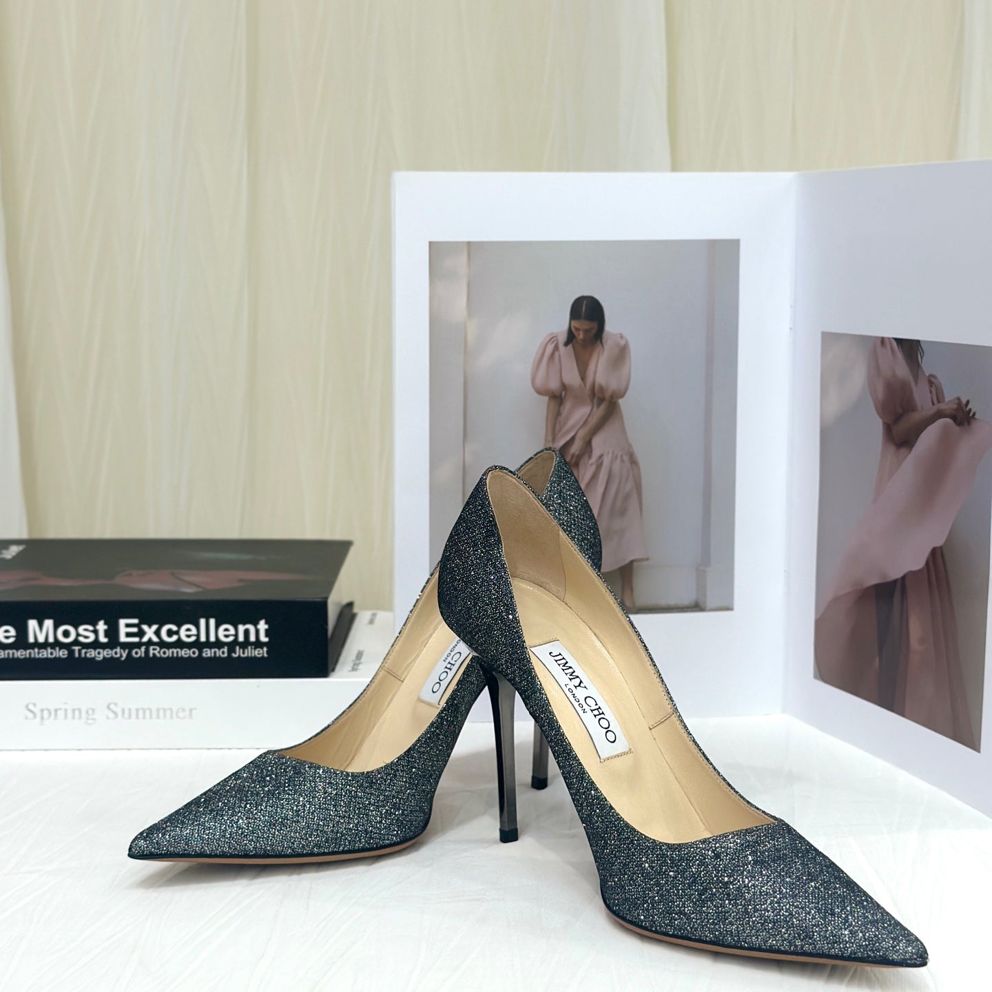 Jimmy Choo Silver High heels 38.5