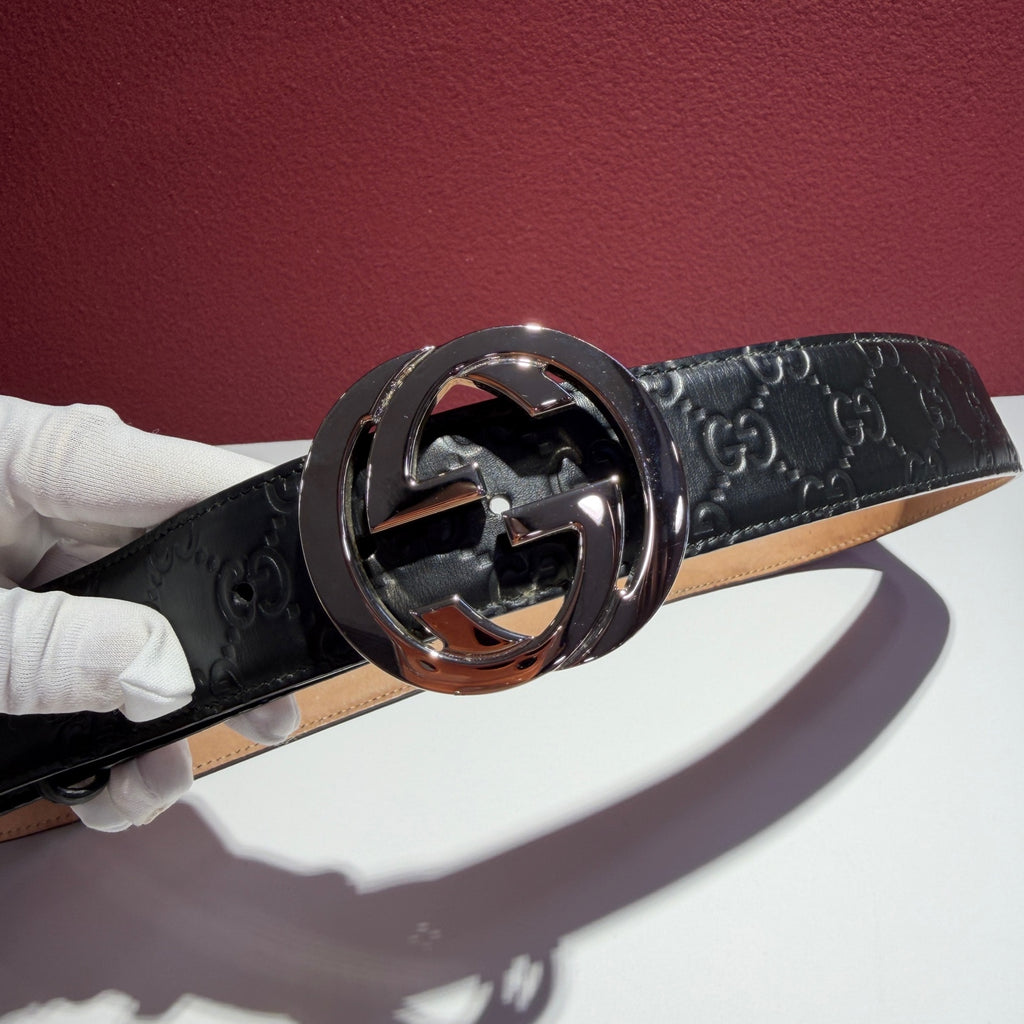 Gucci Black Belt
