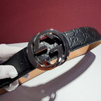 Gucci Black Belt