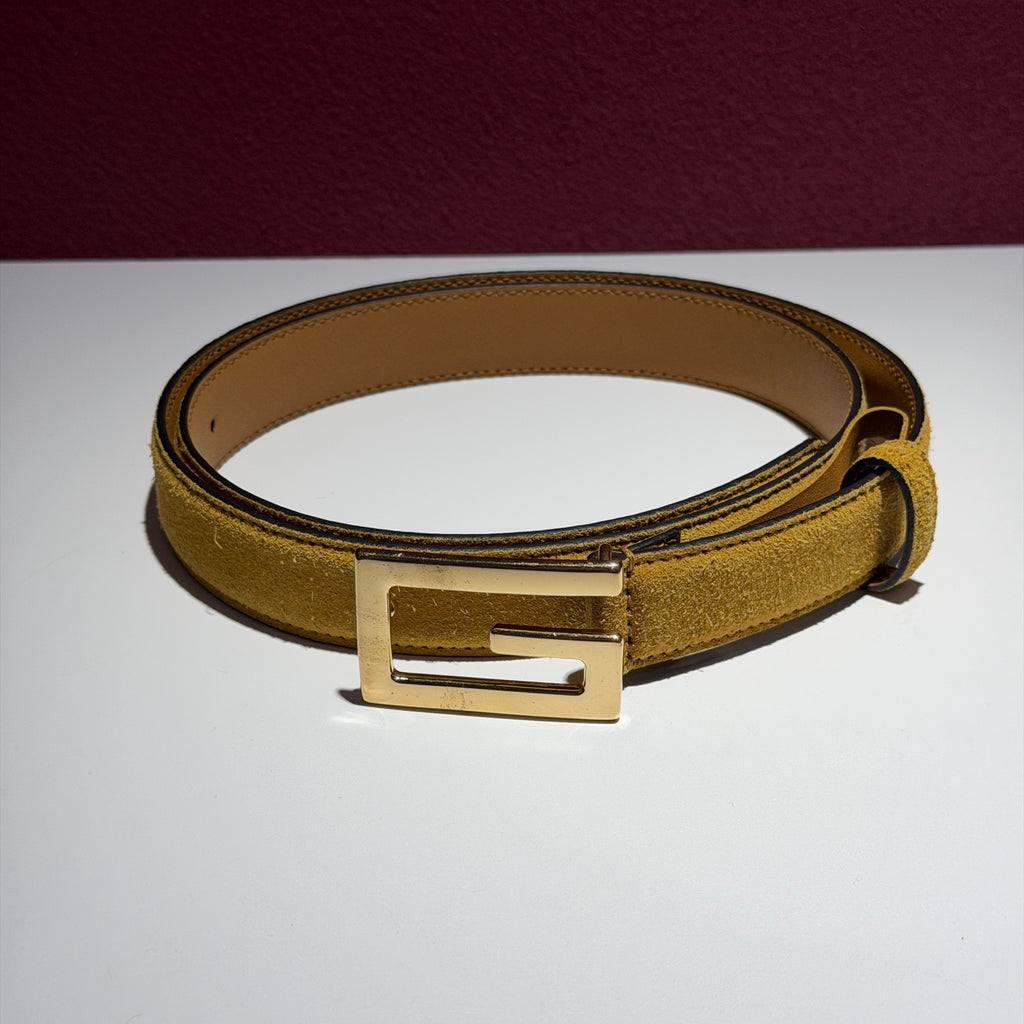 Gucci Yellow Belt