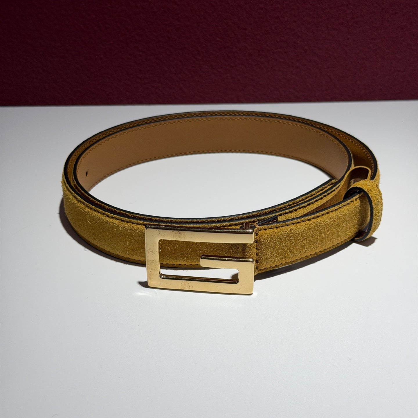 Gucci Yellow Belt