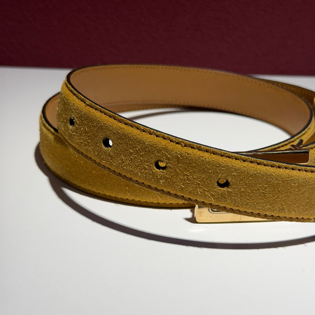 Gucci Yellow Belt