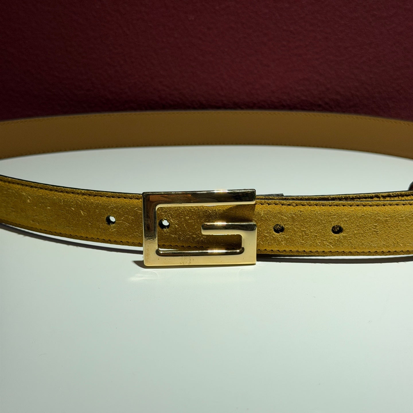 Gucci Yellow Belt