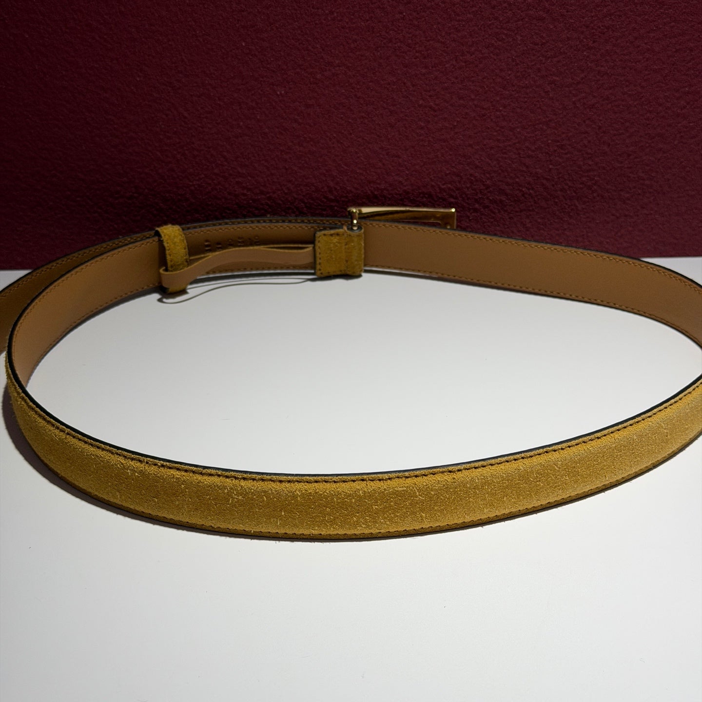 Gucci Yellow Belt