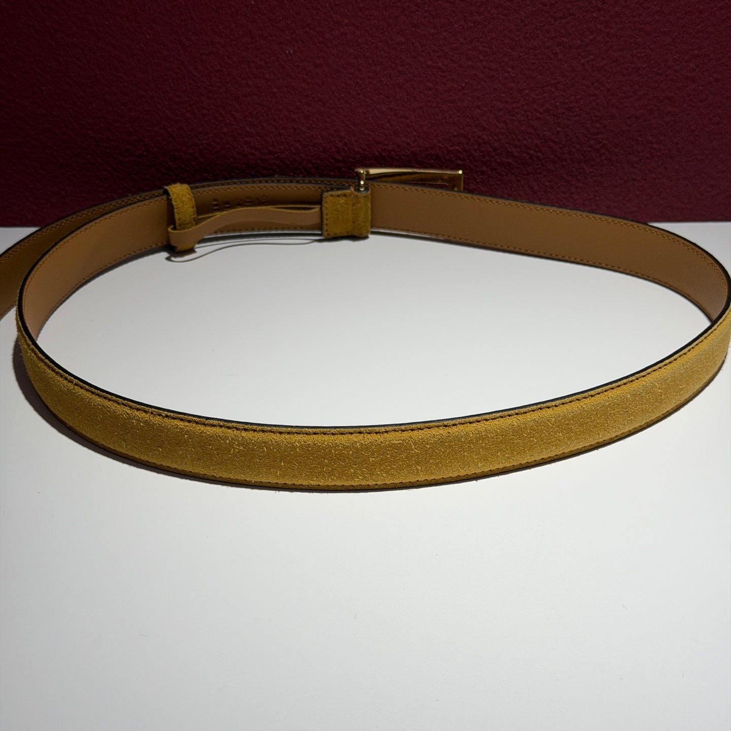 Gucci Yellow Belt