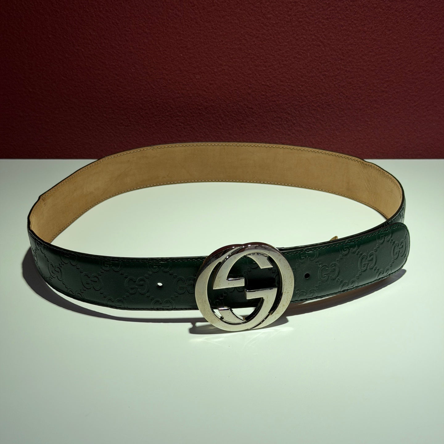 Gucci Leather Belt 370543-CWC1G-3120