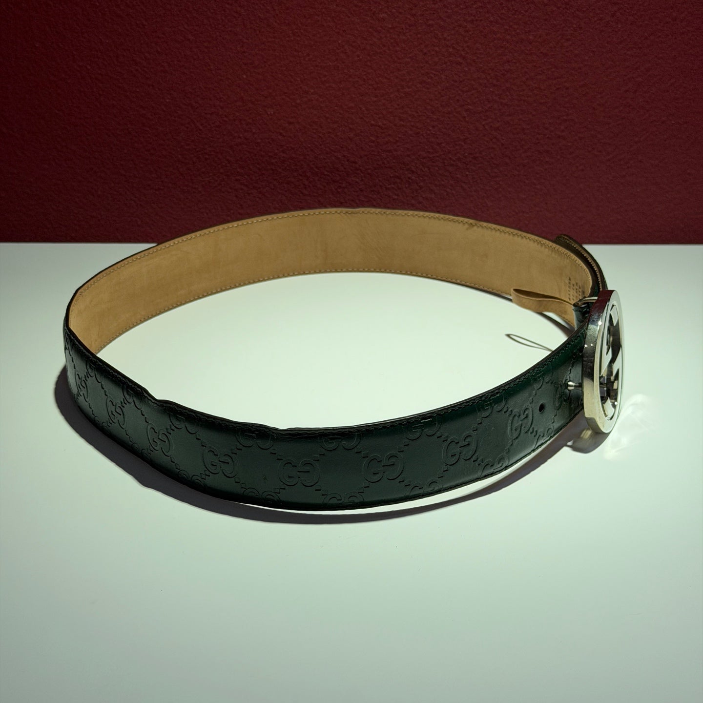 Gucci Leather Belt 370543-CWC1G-3120