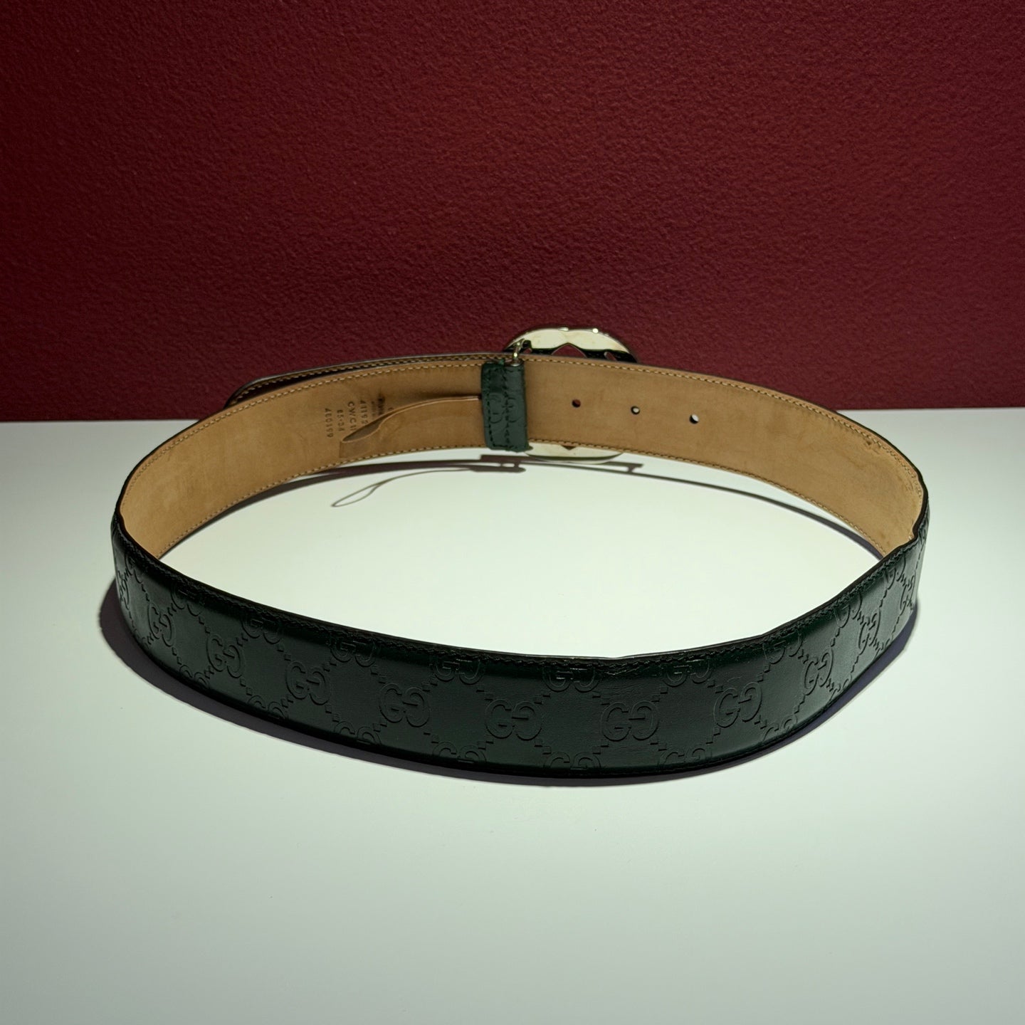 Gucci Leather Belt 370543-CWC1G-3120