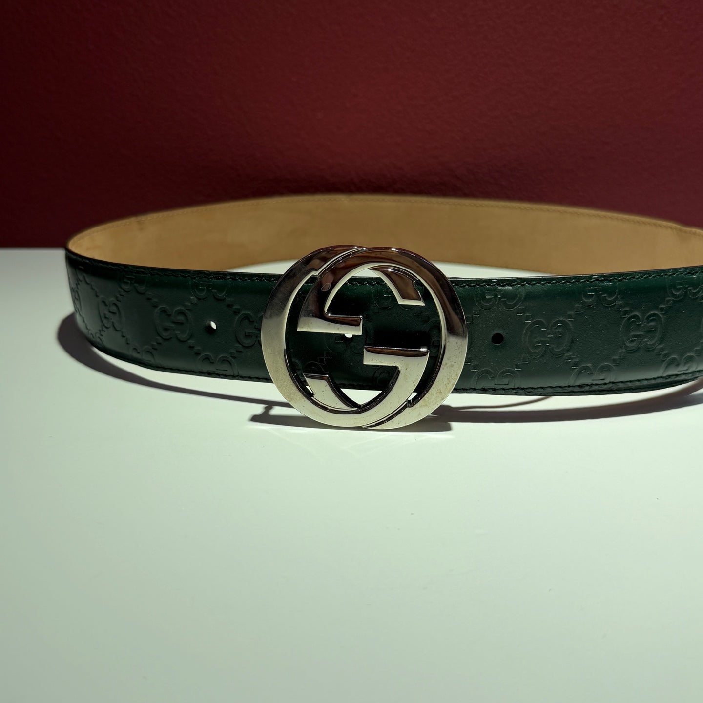 Gucci Leather Belt 370543-CWC1G-3120
