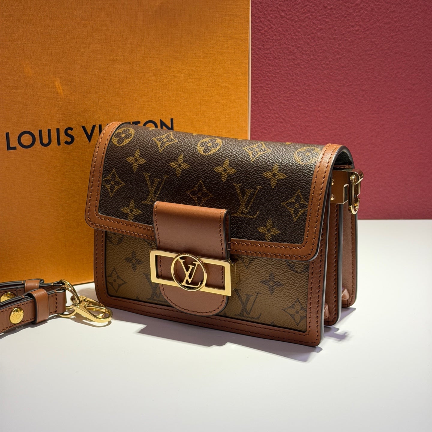 Louis Vuitton Dauphine Canvas 20 x 15 x 9 M45959