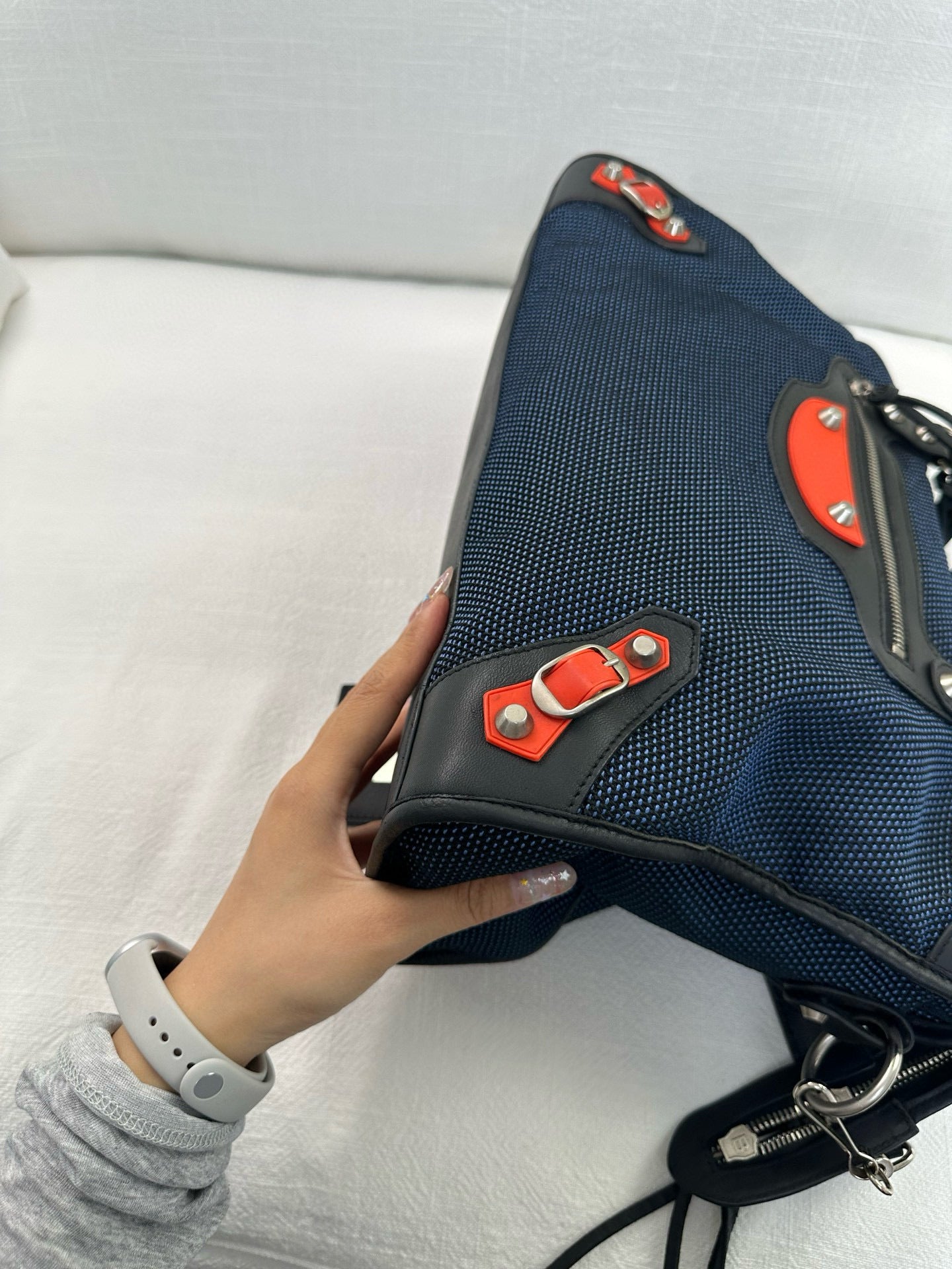 Balenciaga Blue Crossbody