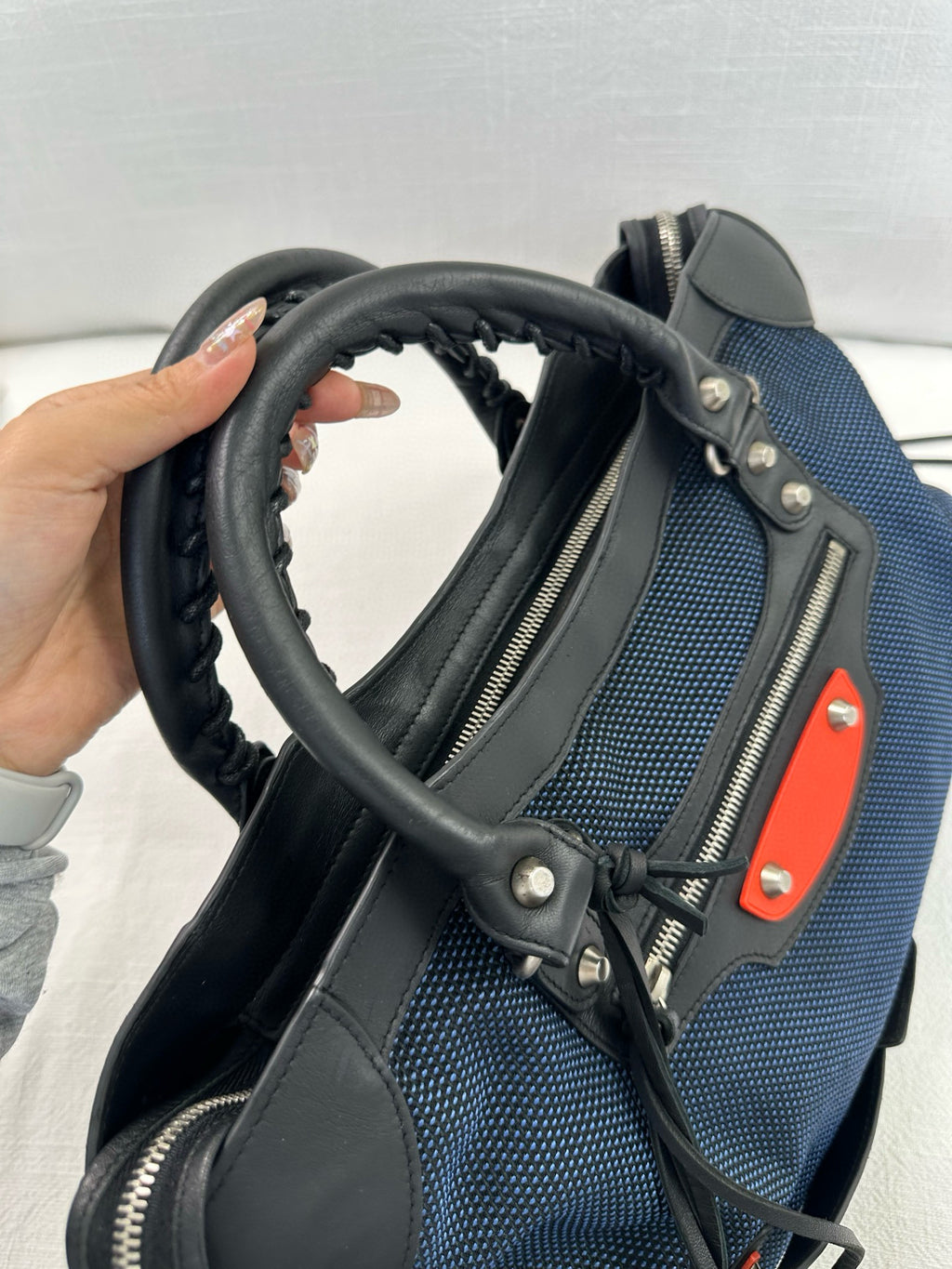 Balenciaga Blue Crossbody